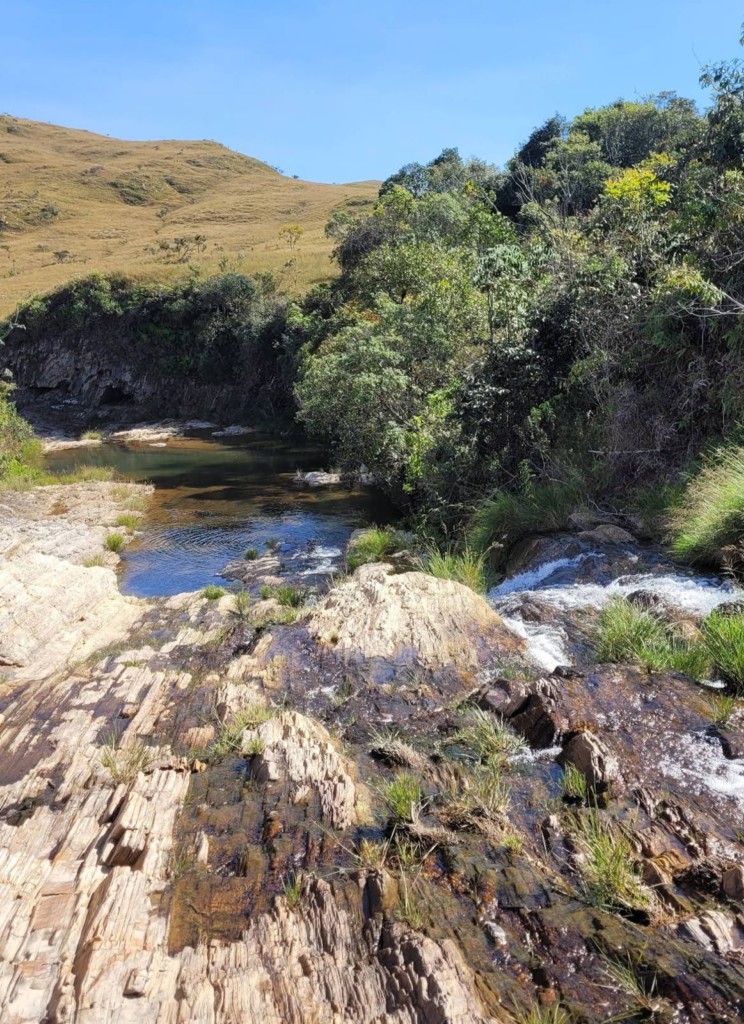 Alto da Cachoeira Taboão na Serra da Babilônia
